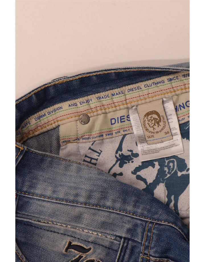 Jeans retos masculinos diesel W34 L32 azul