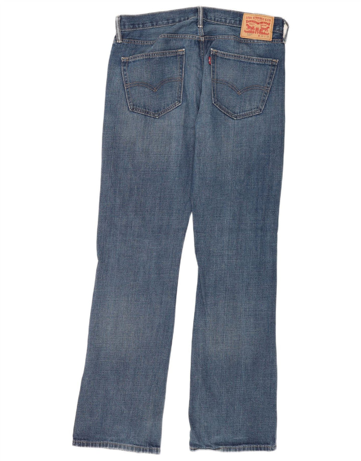 Levi's Masculino 527 Bootcut Jeans W34 L34 Azul Algodão