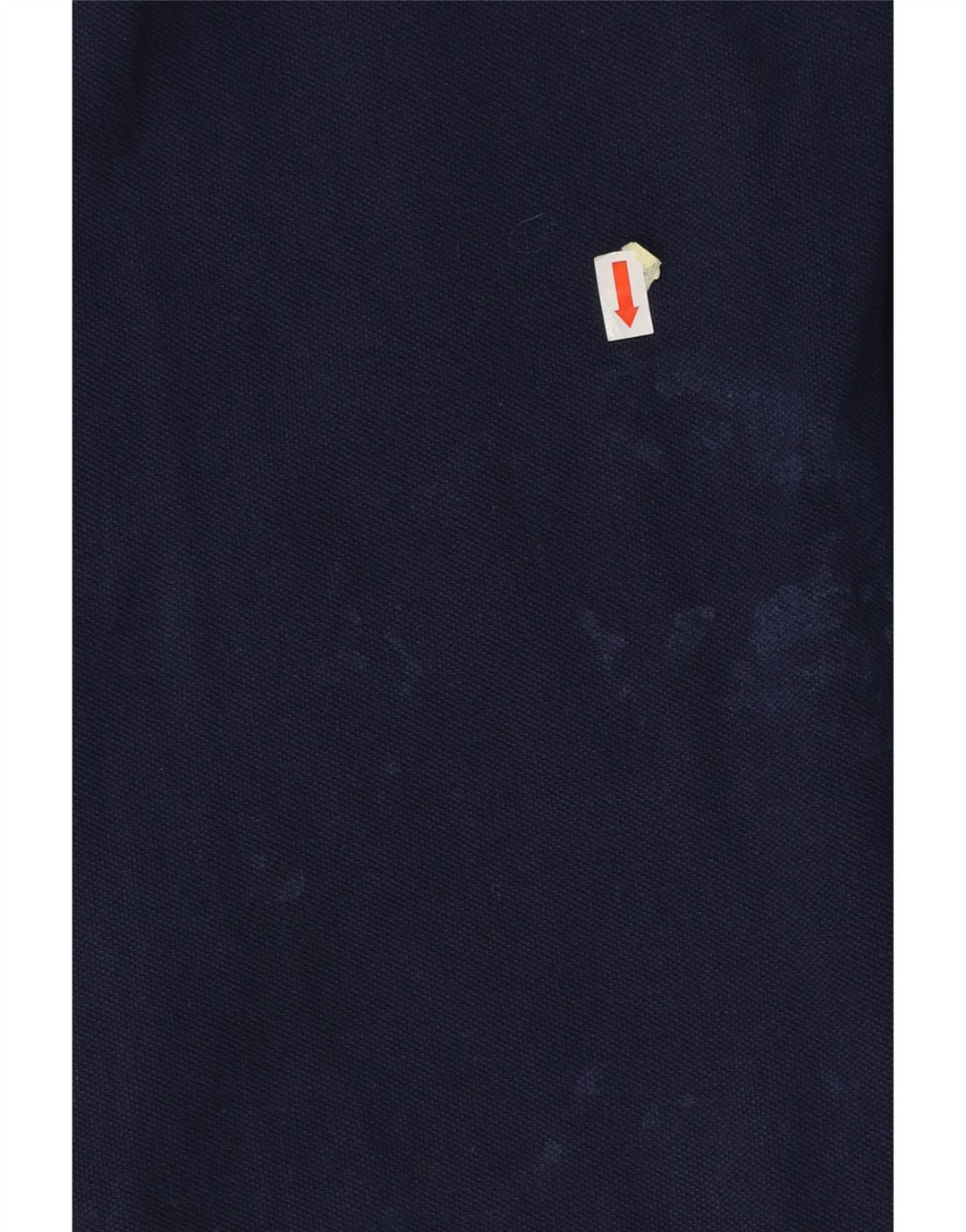 Polo feminino de manga comprida RALPH LAUREN Reino Unido 12 algodão azul marinho médio