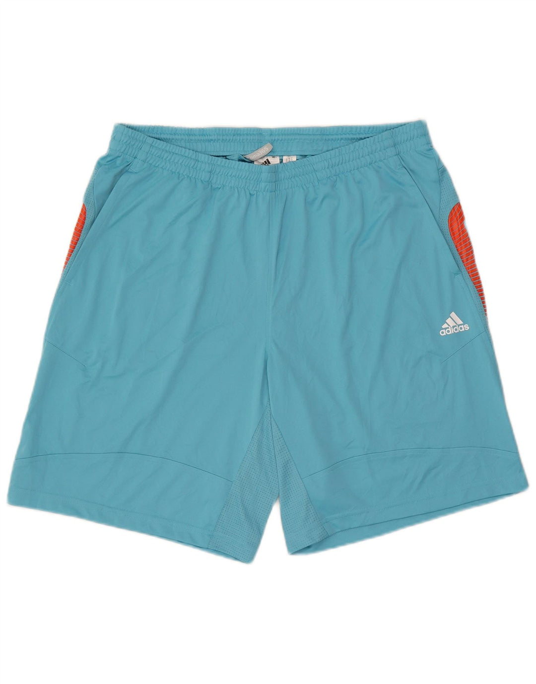Adidas Masculino Climacool Sport Shorts XL Azul Colorblock Poliéster
