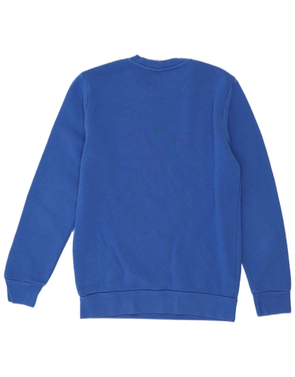 Camisola Adidas Menino Jumper 12-13 Anos Azul Algodão