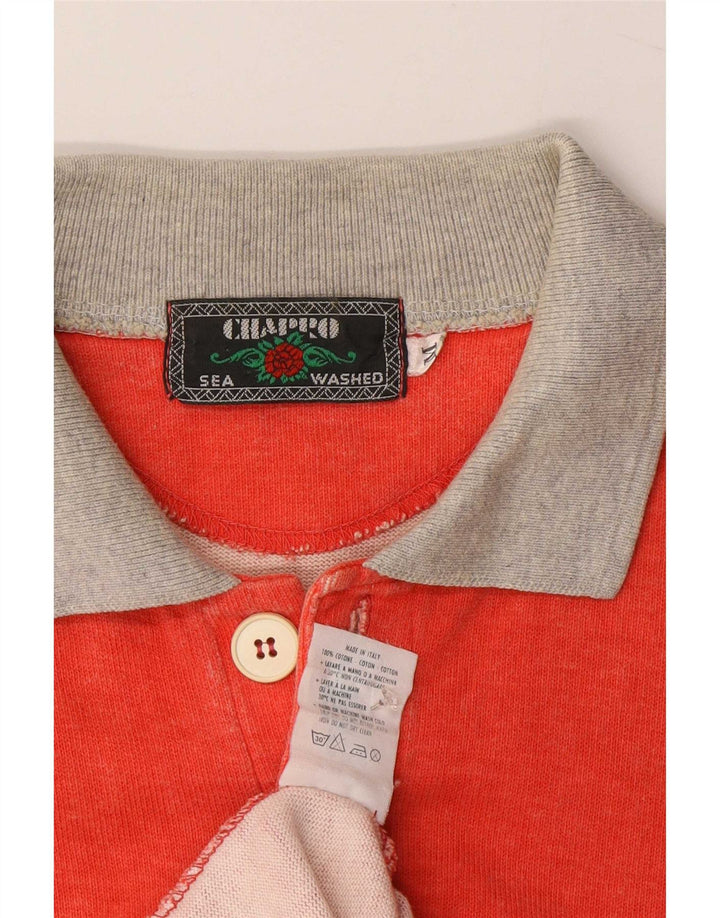 Camisa polo masculina Charro laranja médio
