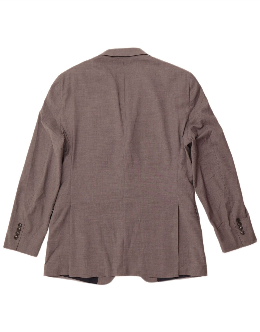 Jaqueta Blazer Masculina Tommy Hilfiger Longline 2 Botões EU 42 XL Lã Cinza