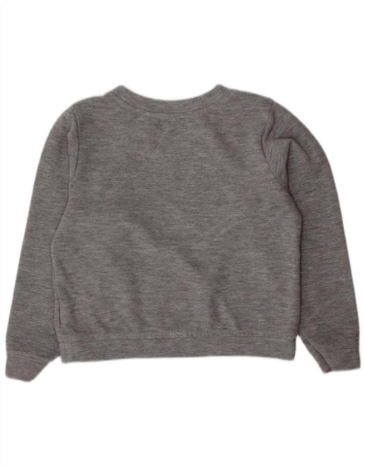 Moletom feminino THE NORTH FACE 3-4 anos cinza colorblock algodão