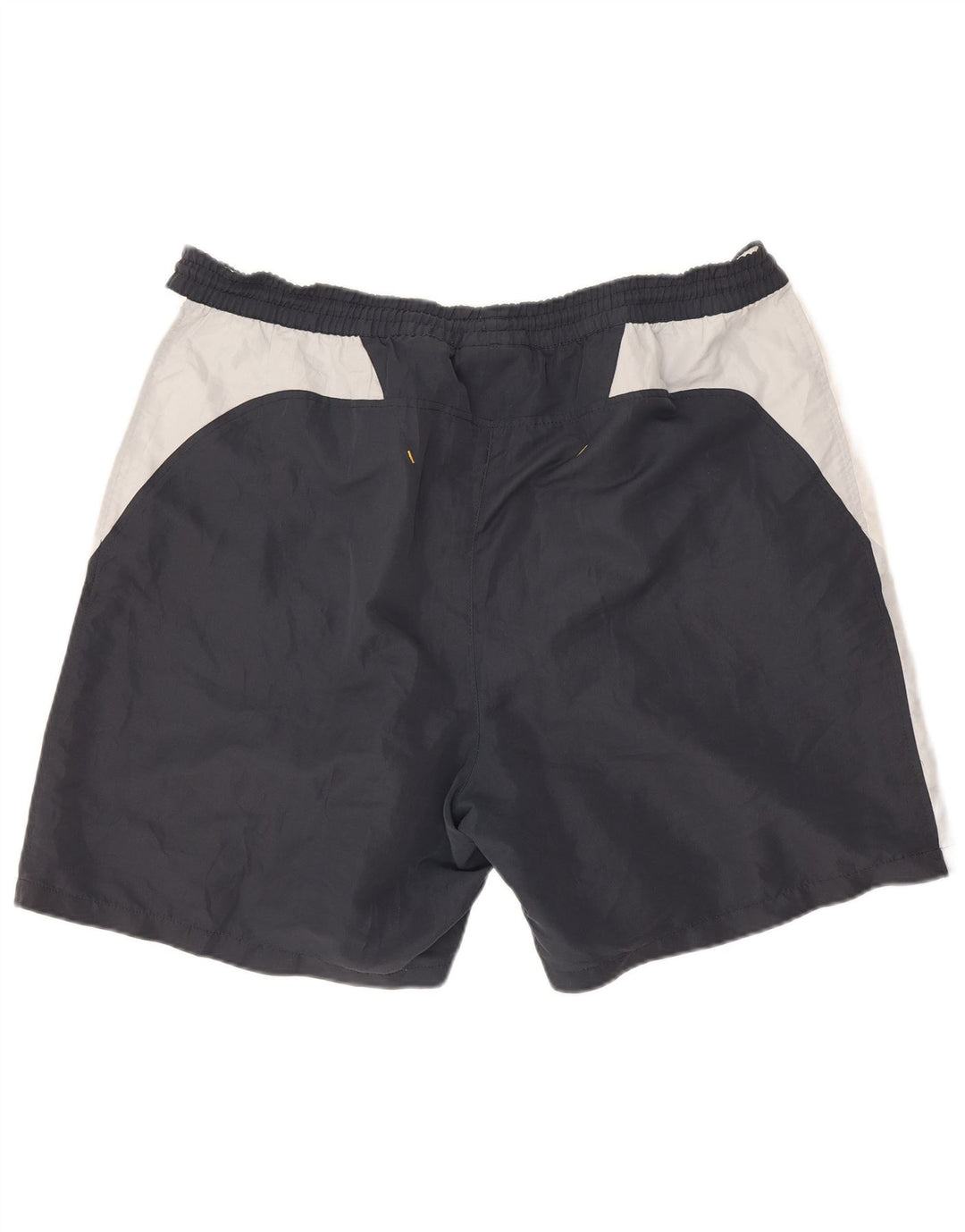 Shorts esportivos masculinos Lotto grande poliéster colorblock azul marinho