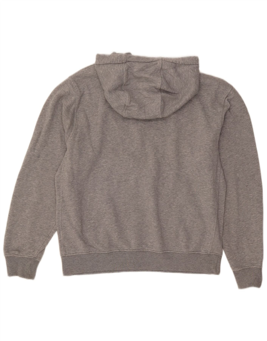 Nike Mens Hoodie Jumper Médio Algodão Cinza