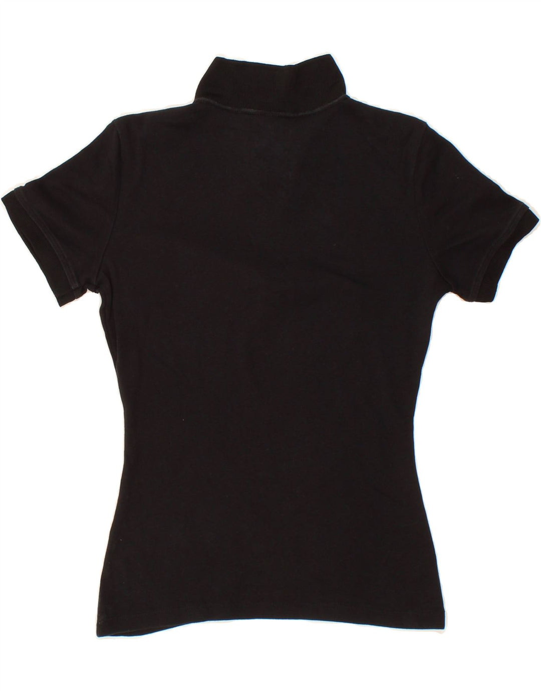 NORTH SAILS Womens Polo Shirt UK 12 Medium Black Cotton Vintage North Sails and Second-Hand North Sails from Messina Hembry 