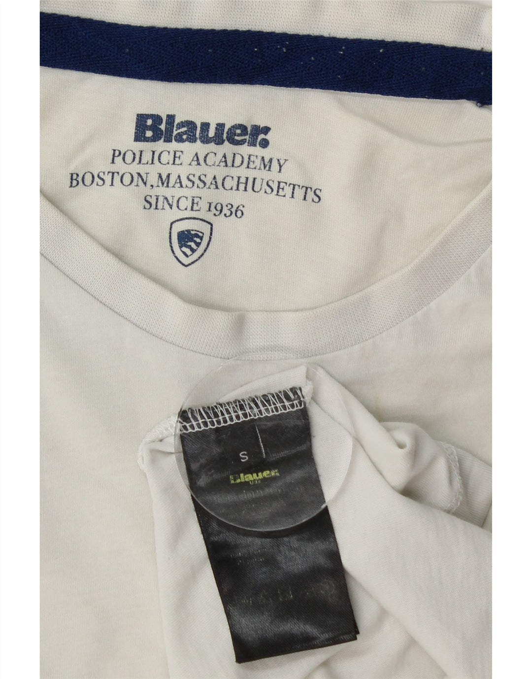 Camiseta masculina BLAUER branca pequena