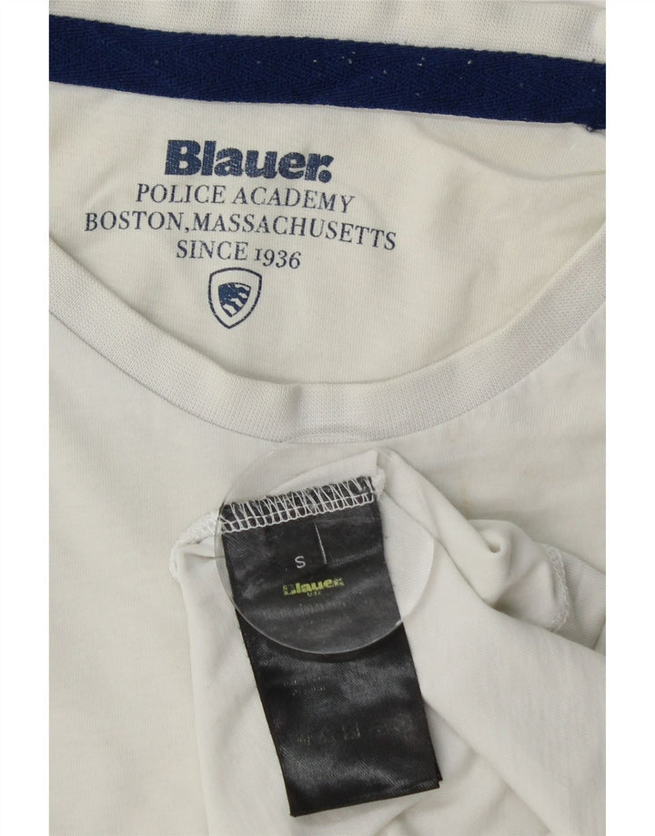 Camiseta masculina BLAUER branca pequena