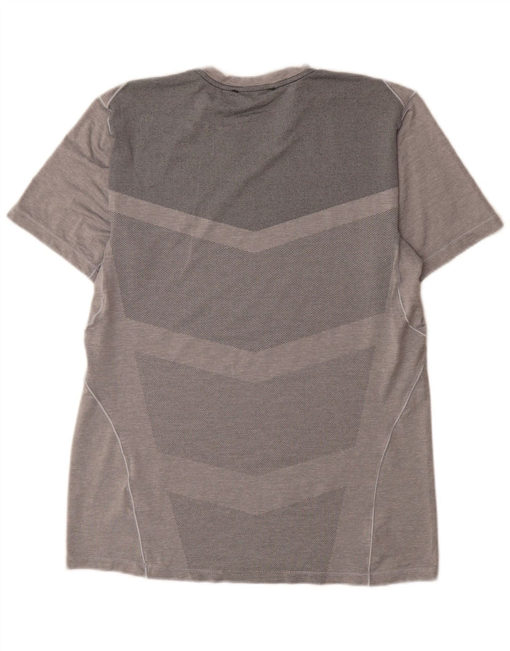 Camiseta Nike Masculina Dri Fit Top Cinza Médio Poliéster