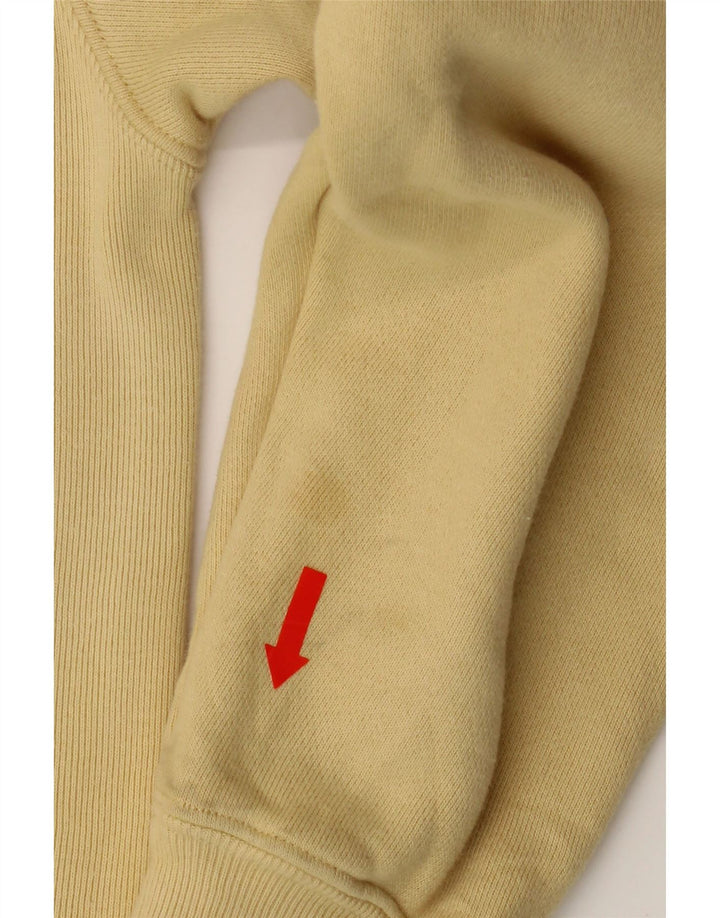 CHAMPION Mens Reverse Weave Hoodie Jumper Small Beige Cotton Vintage Champion and Second-Hand Champion from Messina Hembry 