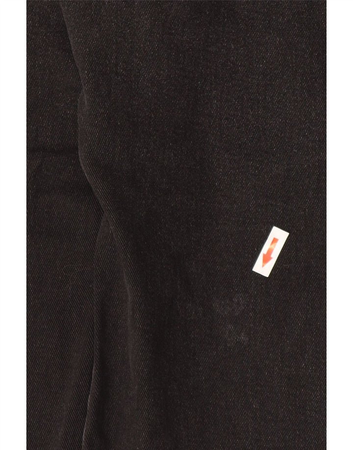 Wrangler Mens Straight Jeans W38 L27 Algodão Preto