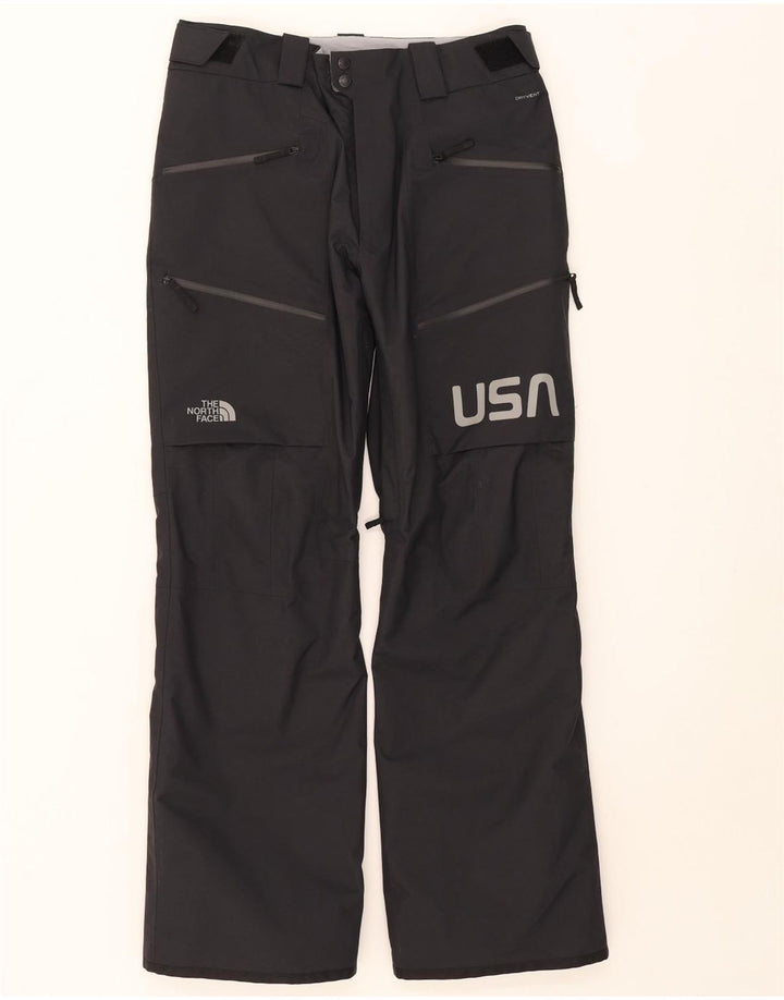Calça de esqui The North Face Mens USA Graphic médio preto nylon