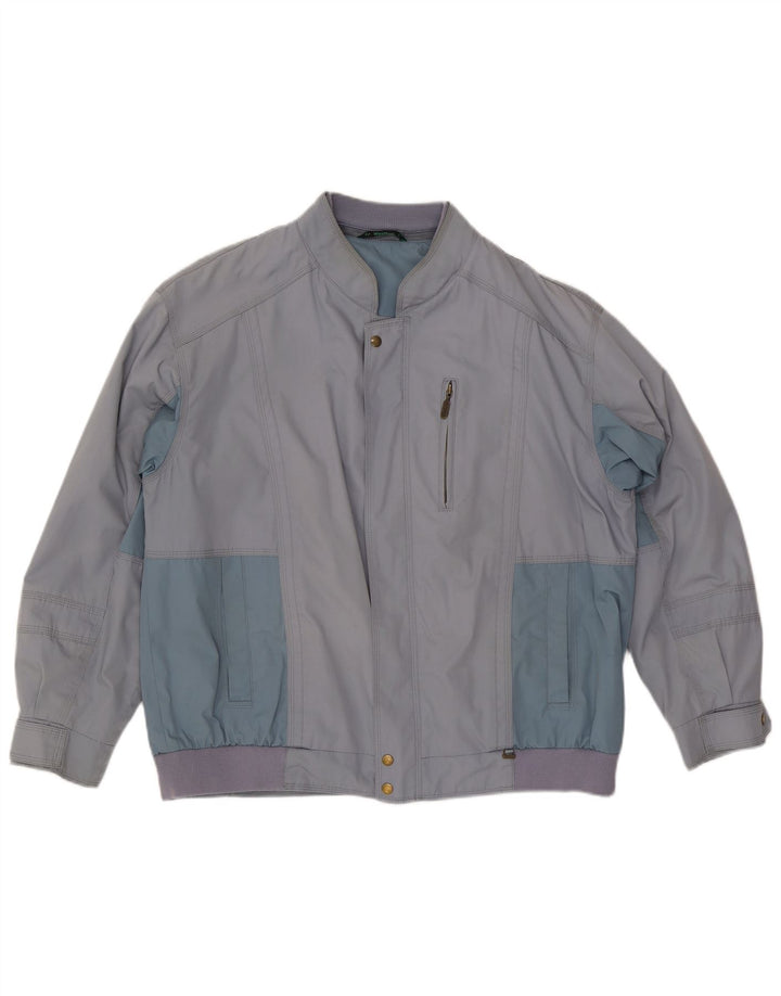 Jaqueta bomber masculina WESTBURY UK 44 2XL cinza Colourblock poliéster