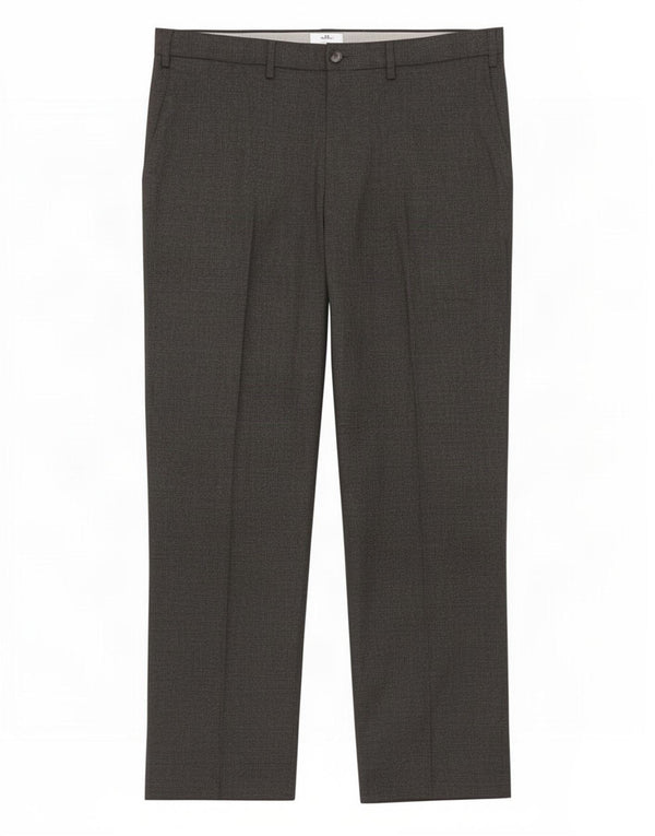 Calça Chino Masculina Marks & Spencer Regular Fit W38 L29 Cinza Poliéster