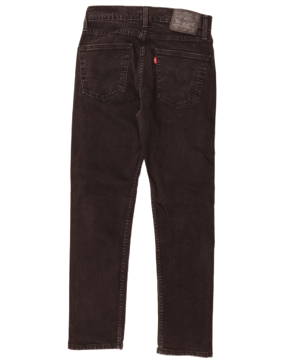Levi's Masculino 511 Slim Jeans W30 L30 Algodão Preto