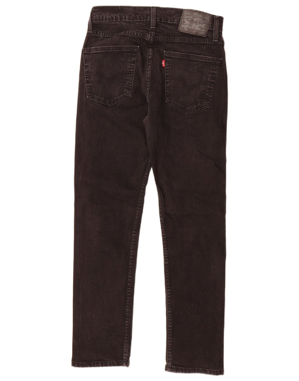 Levi's Masculino 511 Slim Jeans W30 L30 Algodão Preto