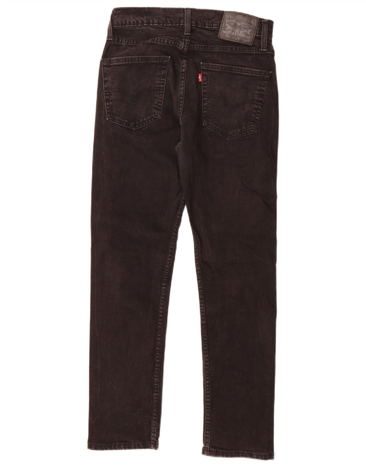 Levi's Masculino 511 Slim Jeans W30 L30 Algodão Preto