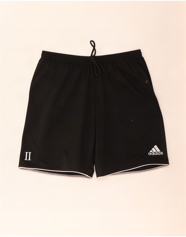 Adidas Mens Climalite Sport Shorts Grande Poliéster Preto