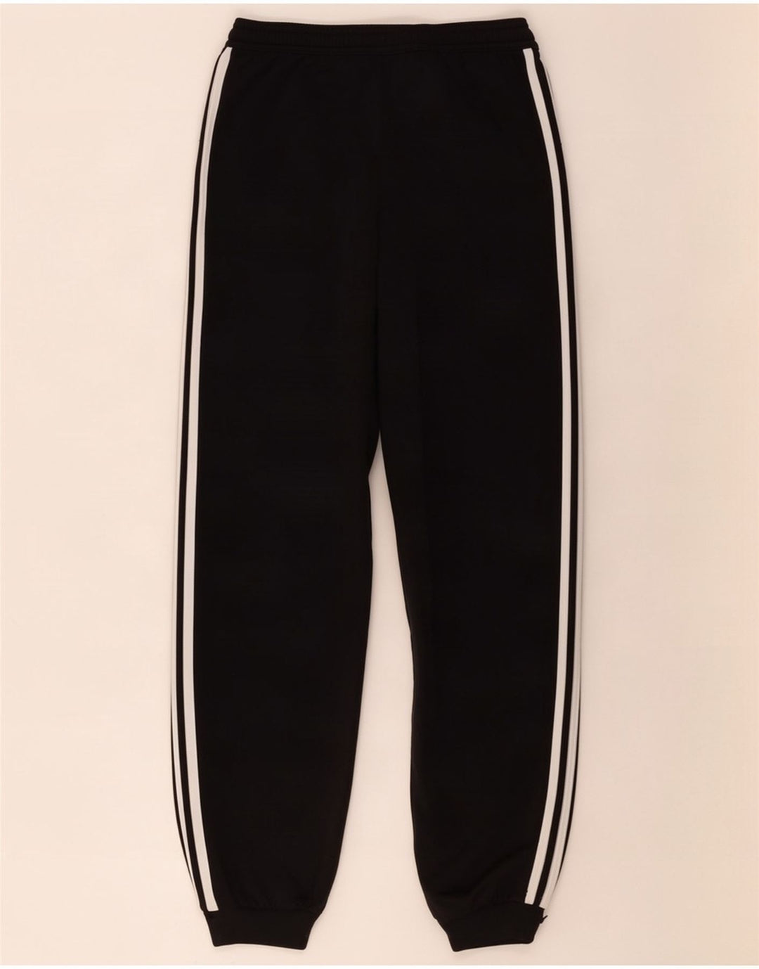 Adidas meninos calças de treino joggers 11-12 anos preto poliéster