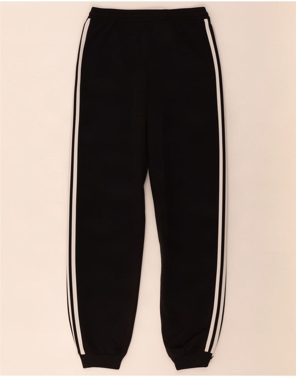Adidas meninos calças de treino joggers 11-12 anos preto poliéster