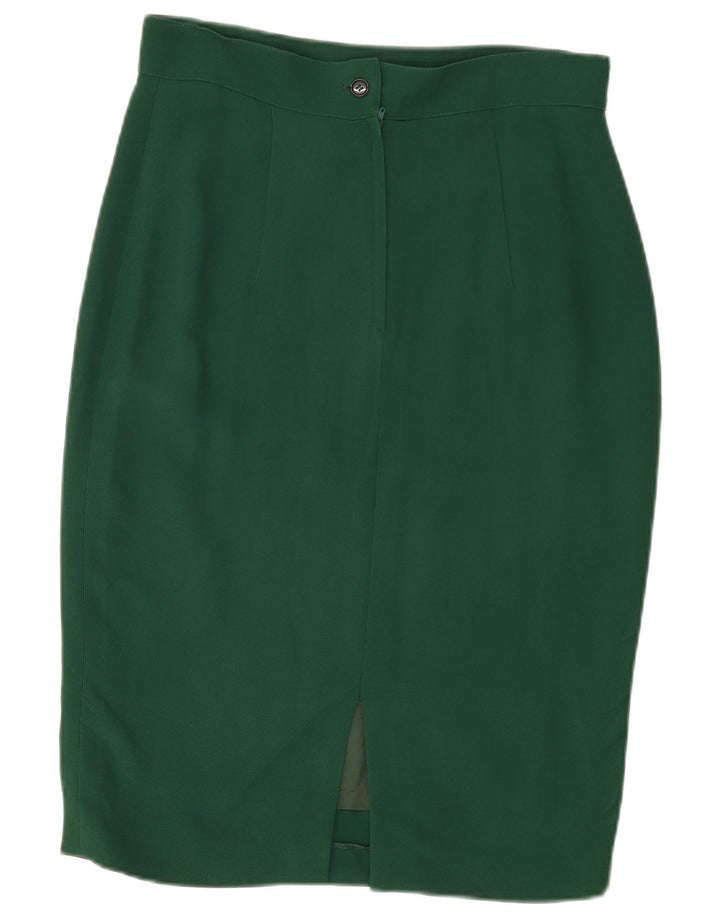Saia lápis feminina Gai Mattiolo W30 verde médio