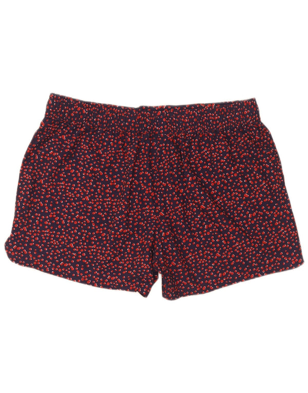 Shorts esportivo feminino Mountain Warehouse Reino Unido 14 grande azul marinho manchado