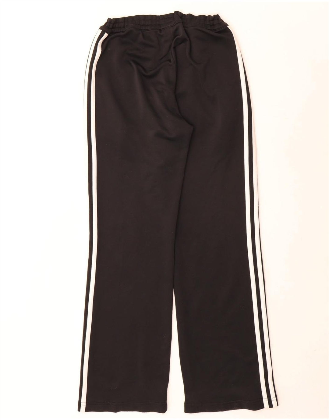 Adidas Womens Full Tracksuit UK 10 Pequeno Poliéster Preto
