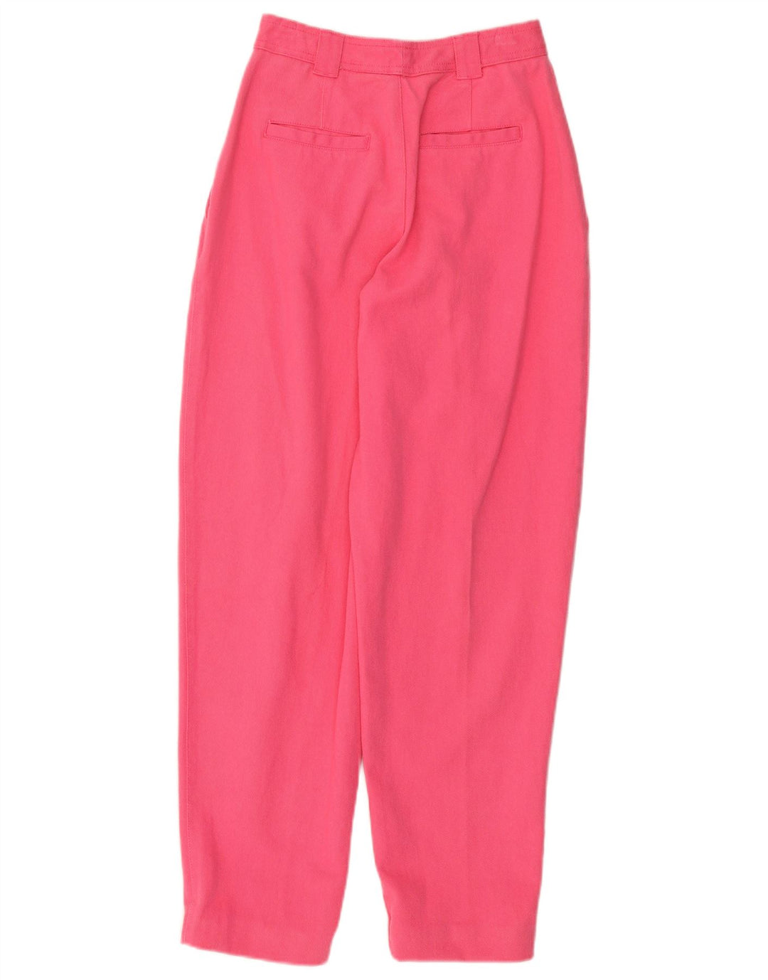 Calça chino feminina ESPRIT IT 36 XS W26 L28 algodão rosa