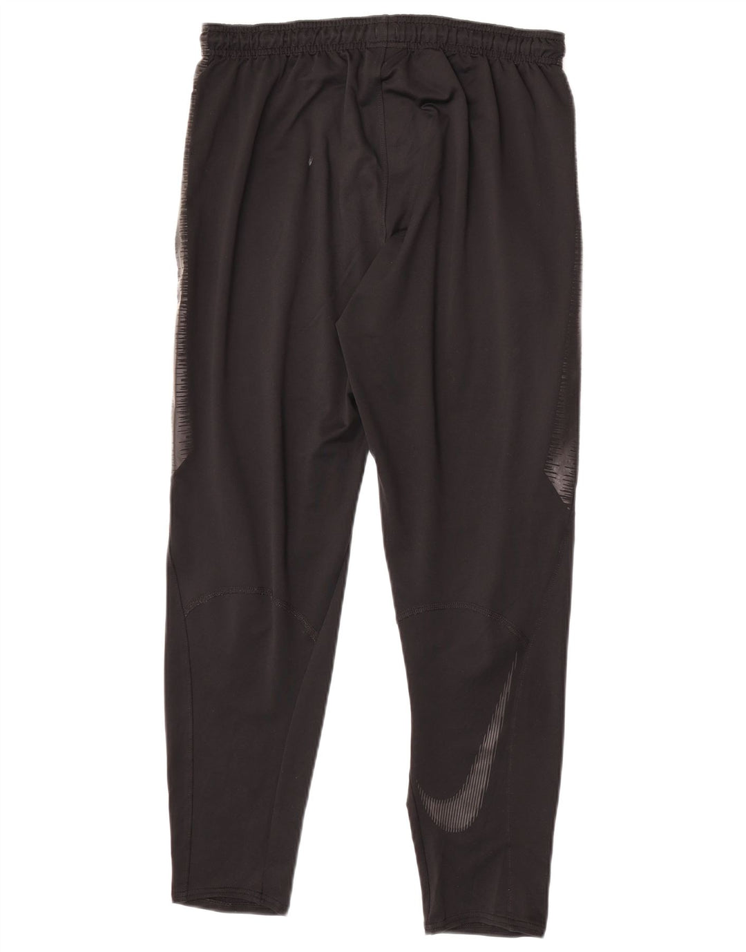 Calça de treino masculina Nike Dri Fit médio preto colorblock poliéster