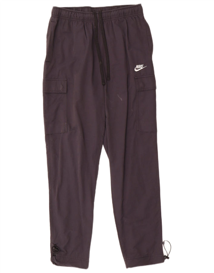 Nike Mens Cargo Calças de treino Joggers Pequeno Algodão Cinza