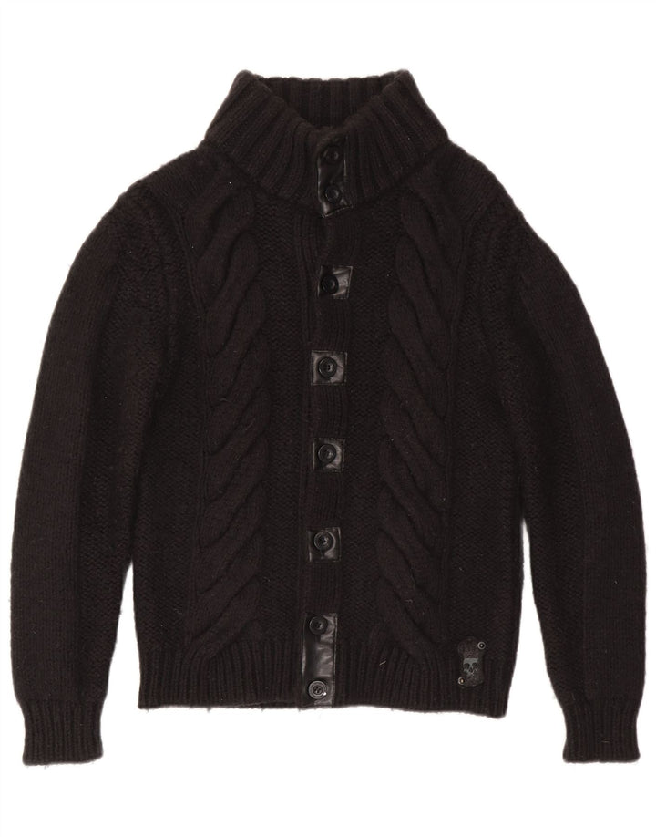 Suéter Cardigan Masculino Energie Médio Preto