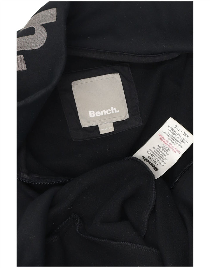Bench Mens Graphic Treino Top Jacket 2XL Poliéster Preto