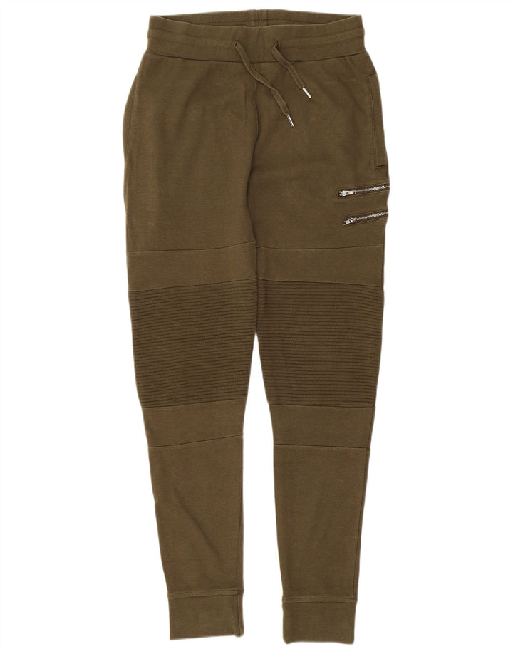 Calça de treino masculina Zara Joggers médio cáqui