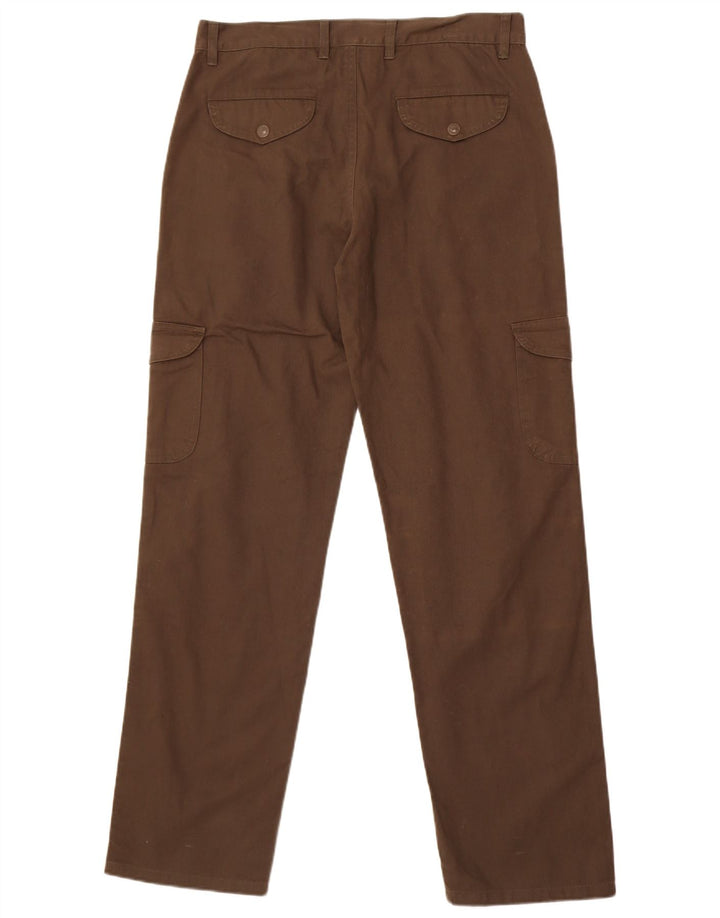Calça cargo reta masculina vintage W34 L33 marrom