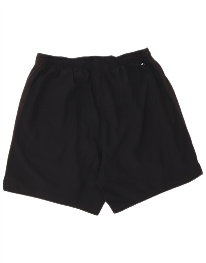 Shorts esportivos masculinos New Balance grande poliéster colorblock preto