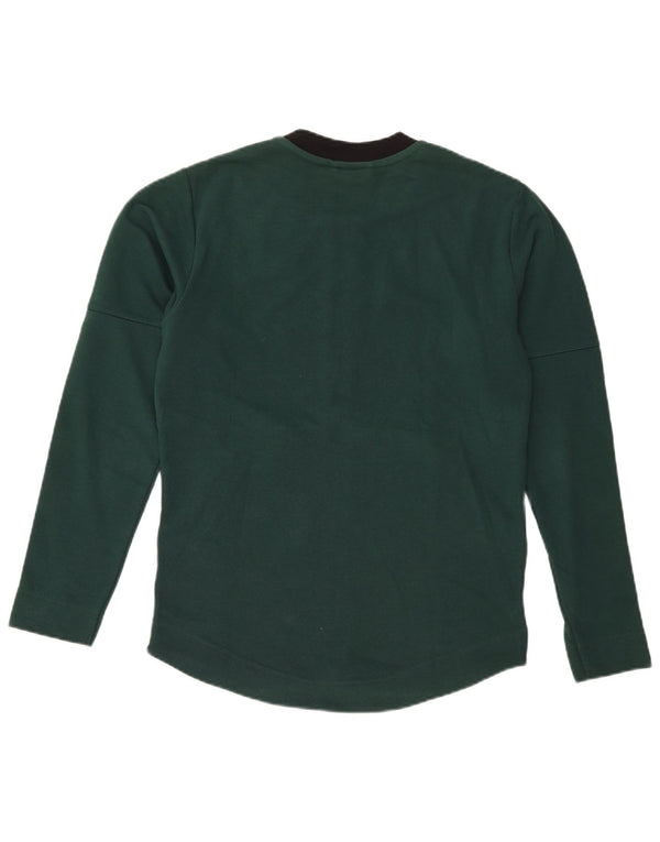 Puma Mens Italia Graphic Tracksuit Top Jaqueta Pequena Verde