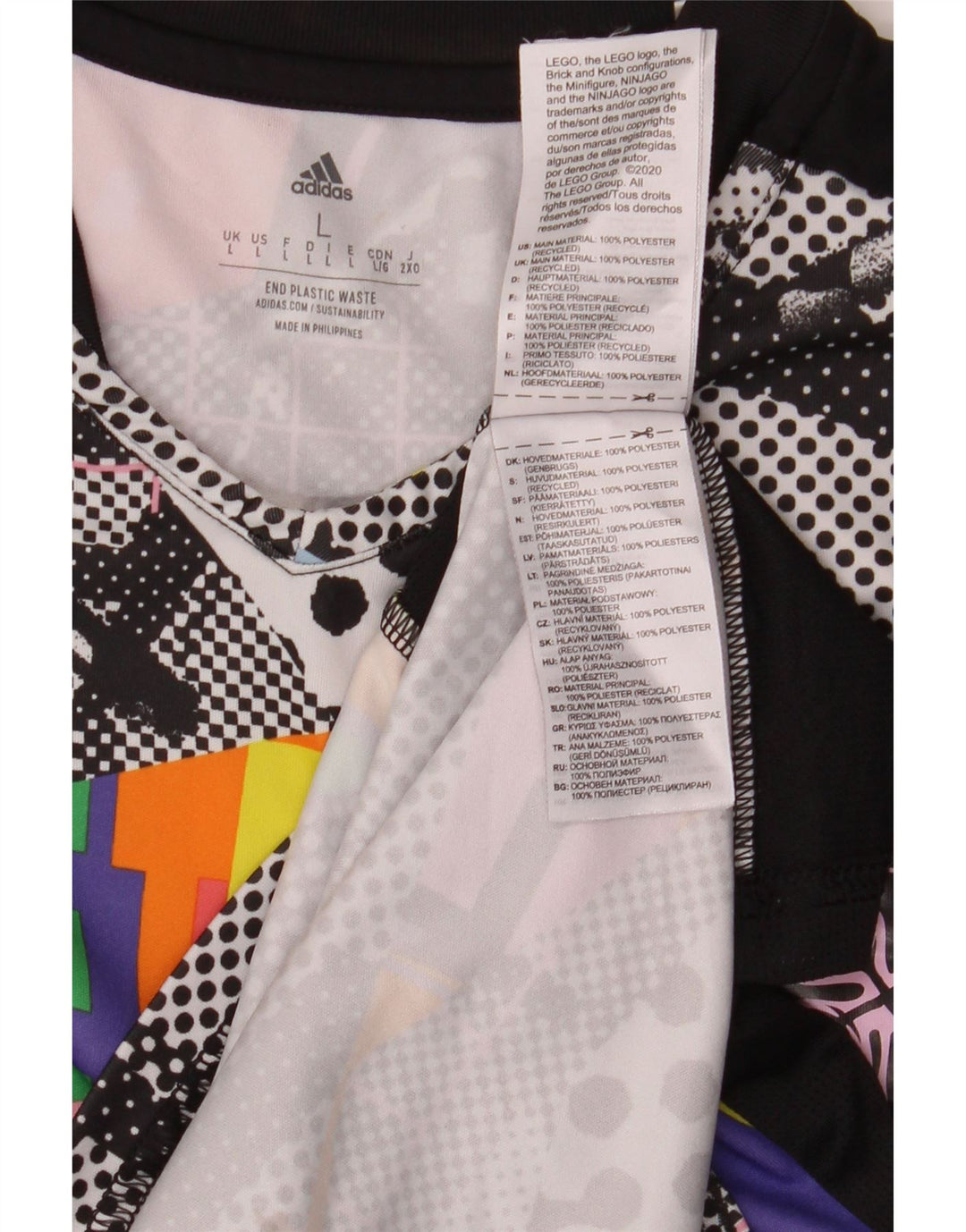 Adidas Camiseta Masculina Graphic Top Grande Multicolorido