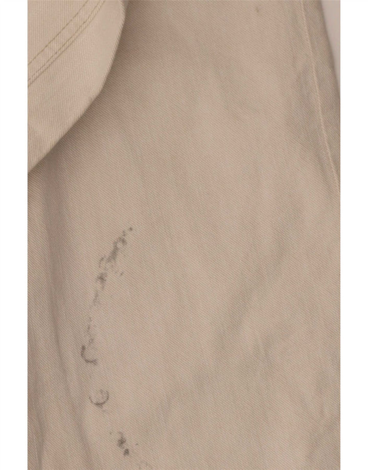 Jeans retos masculinos Levi's W36 L34 algodão bege