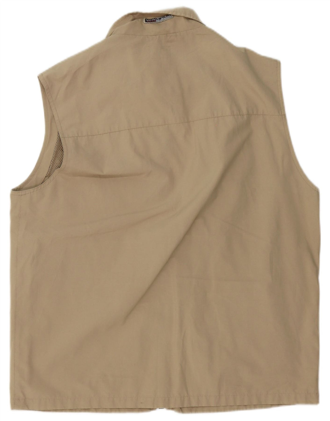 Wampum Colete Utilitário Masculino UK 42 XL Poliéster Bege