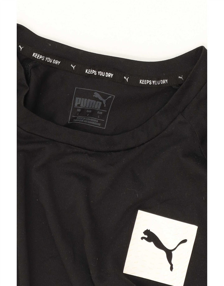 Camiseta masculina Puma grande preta