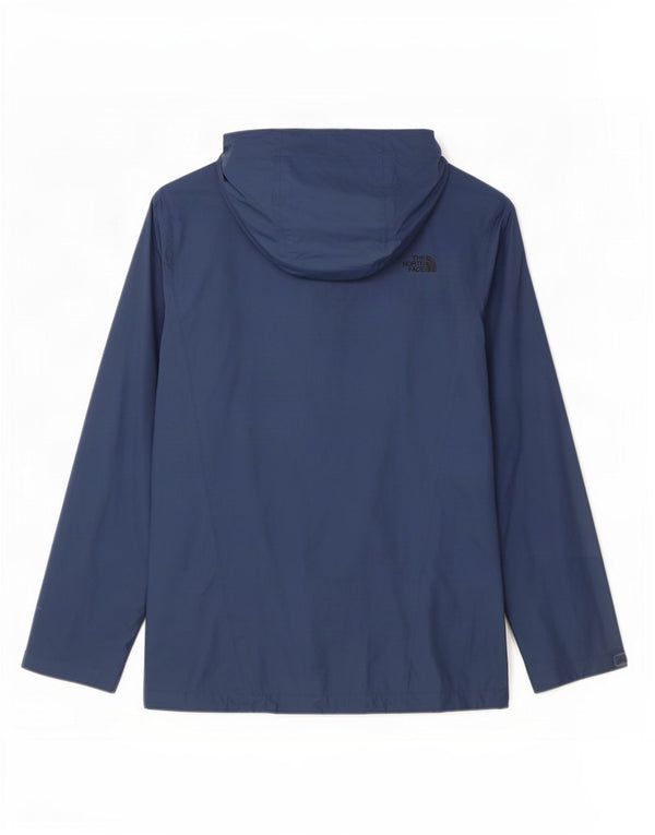 Jaqueta de chuva feminina com capuz The North Face UK 16 grande azul marinho