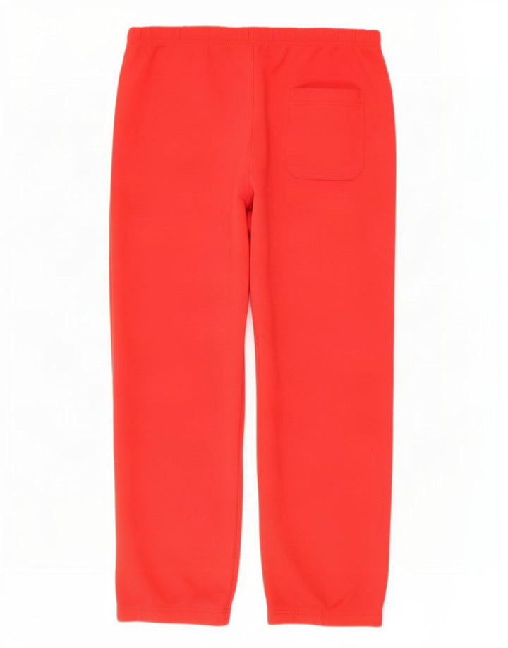 Calça de treino masculina Diadora Joggers poliéster vermelho médio