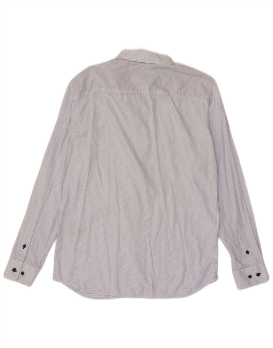 Camisa masculina Jack & Jones tamanho 42 grande algodão xadrez azul