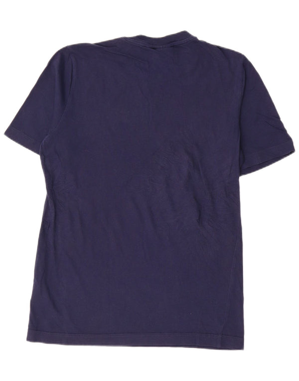 Adidas Mens Camiseta Top XS Azul Marinho Algodão