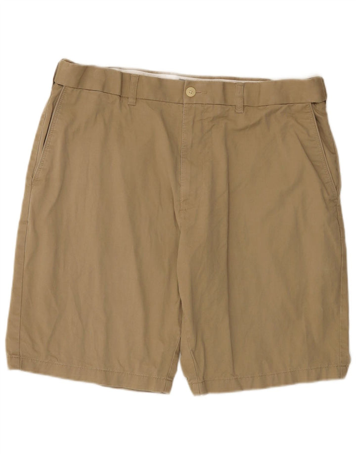 Shorts chino masculino Marks & Spencer W38 XL algodão bege