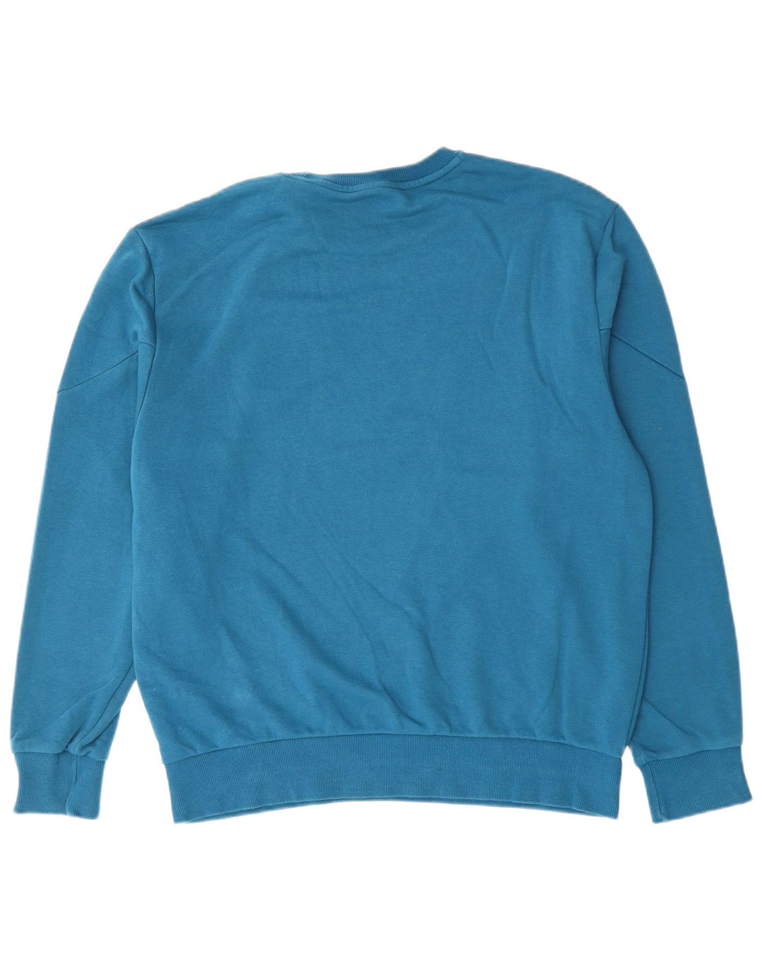 PUMA moletom masculino jumper grande azul colorblock algodão