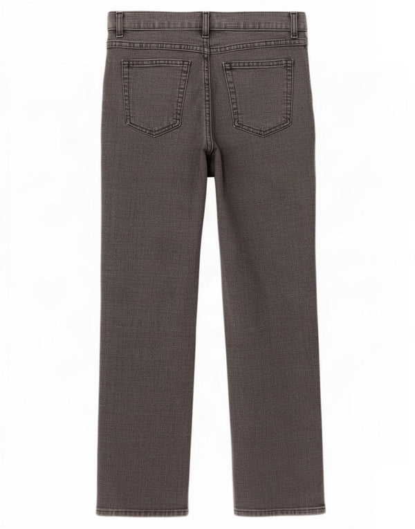 Jeans retos femininos Marks & Spencer Reino Unido 16 grande W32 L29 algodão preto
