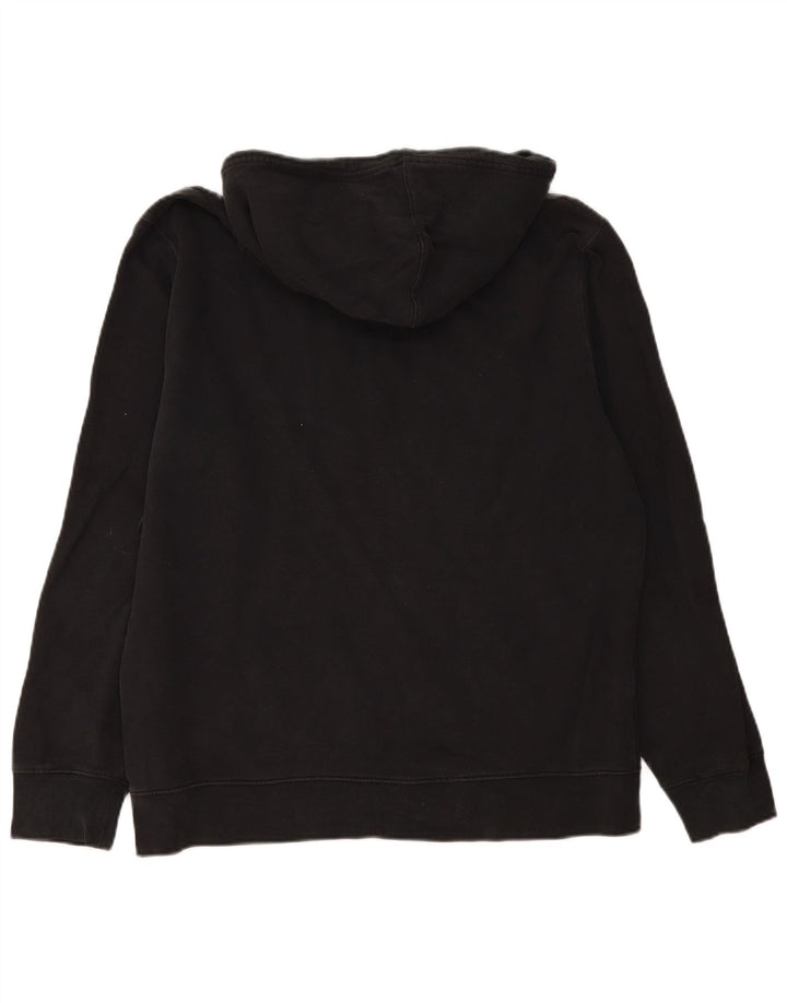 Suéter com capuz gráfico masculino Levi's grande algodão preto