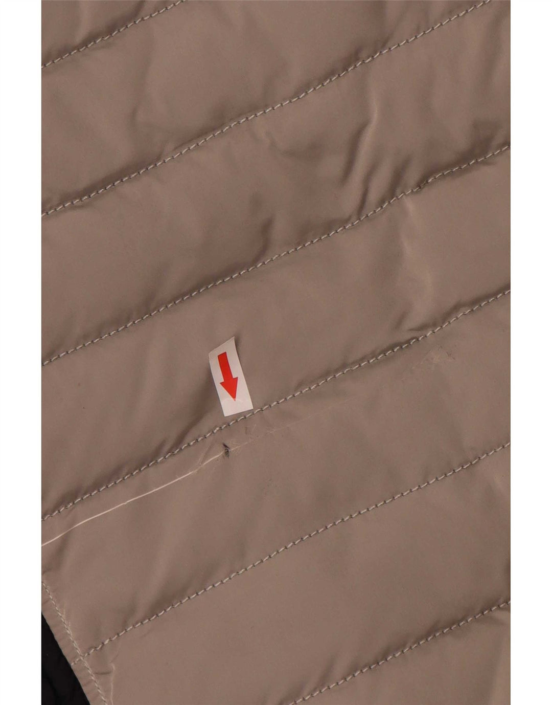 Jaqueta acolchoada masculina Amerigo Vespucci UK 40 grande cinza colorblock poliamida